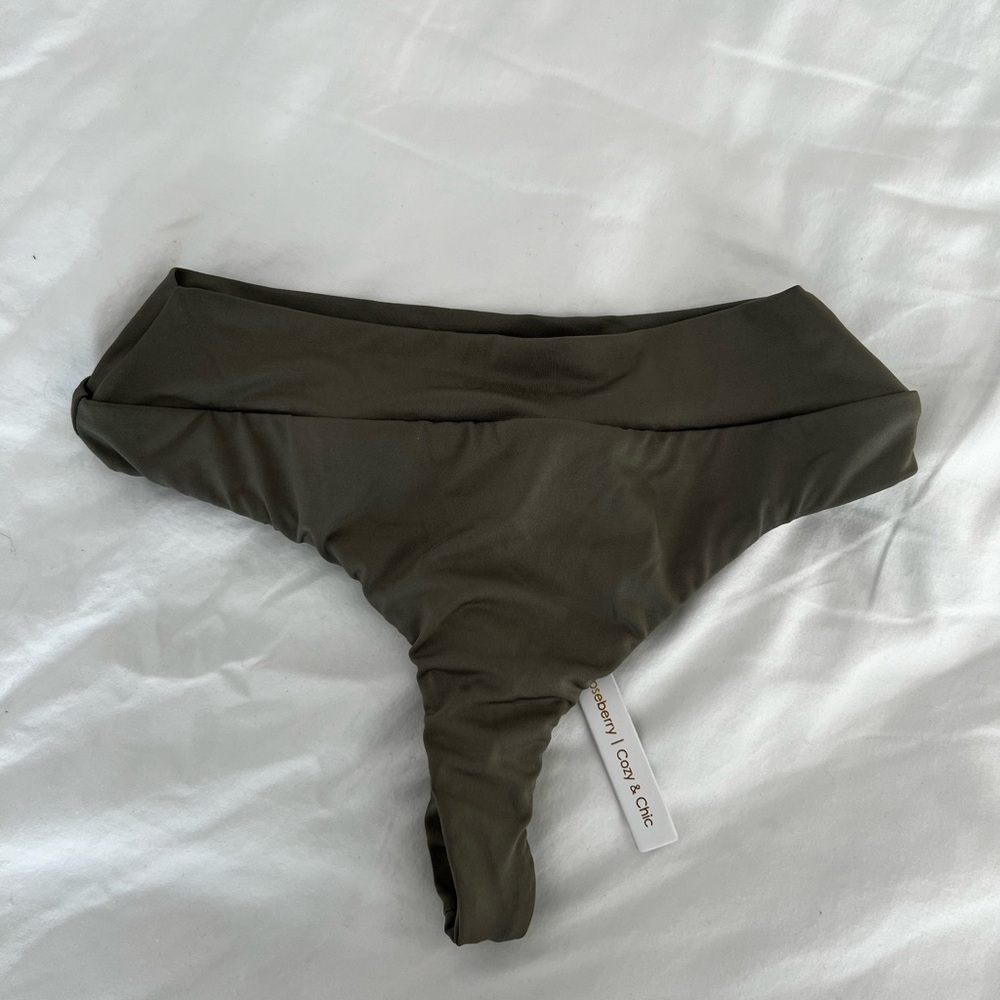 Gooseberry Intimates Seaside For You High Waist Thong Bikini